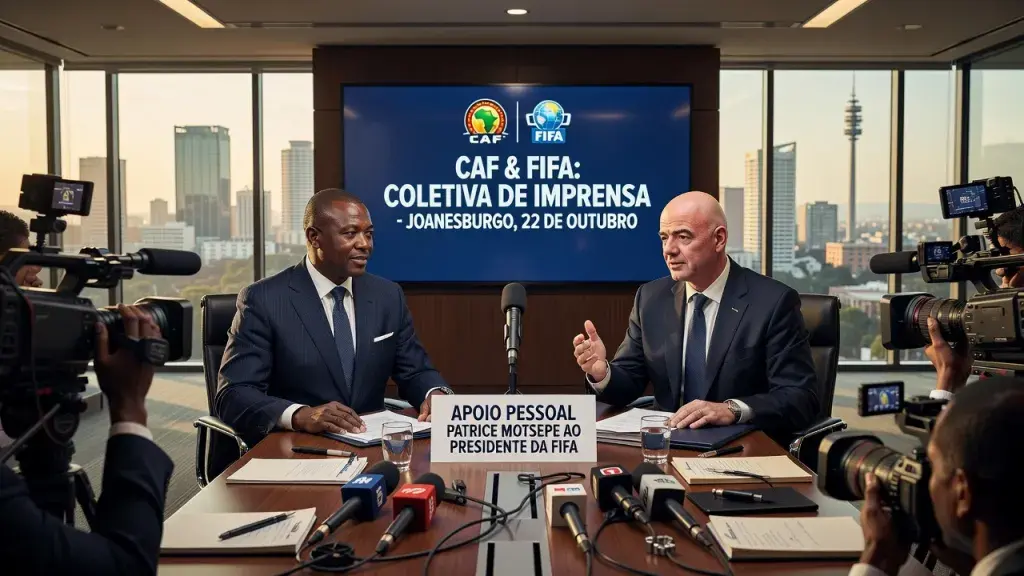 Motsepe Declara Apoio a Infantino em Meio a Polêmicas na FIFA